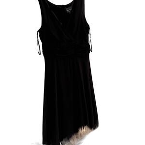 Connected Apparel size 10 Little Black Dress sleeveless Lined  Women